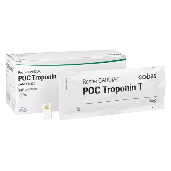 Cardiac POC Troponin T-Test, nur für Cobas H232-Gerät geeignet 